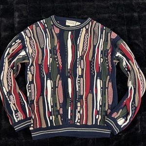 Vintage 80s cotton traders Cosby sweater